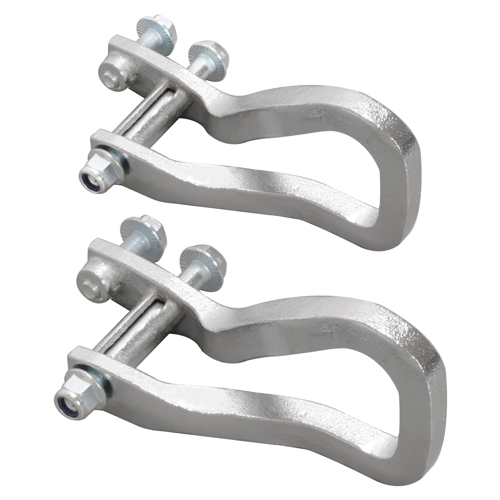 Front Chrome Tow Recovery Hooks w/ Bolts For GMC Sierra 1500 2019-2025 #84195902