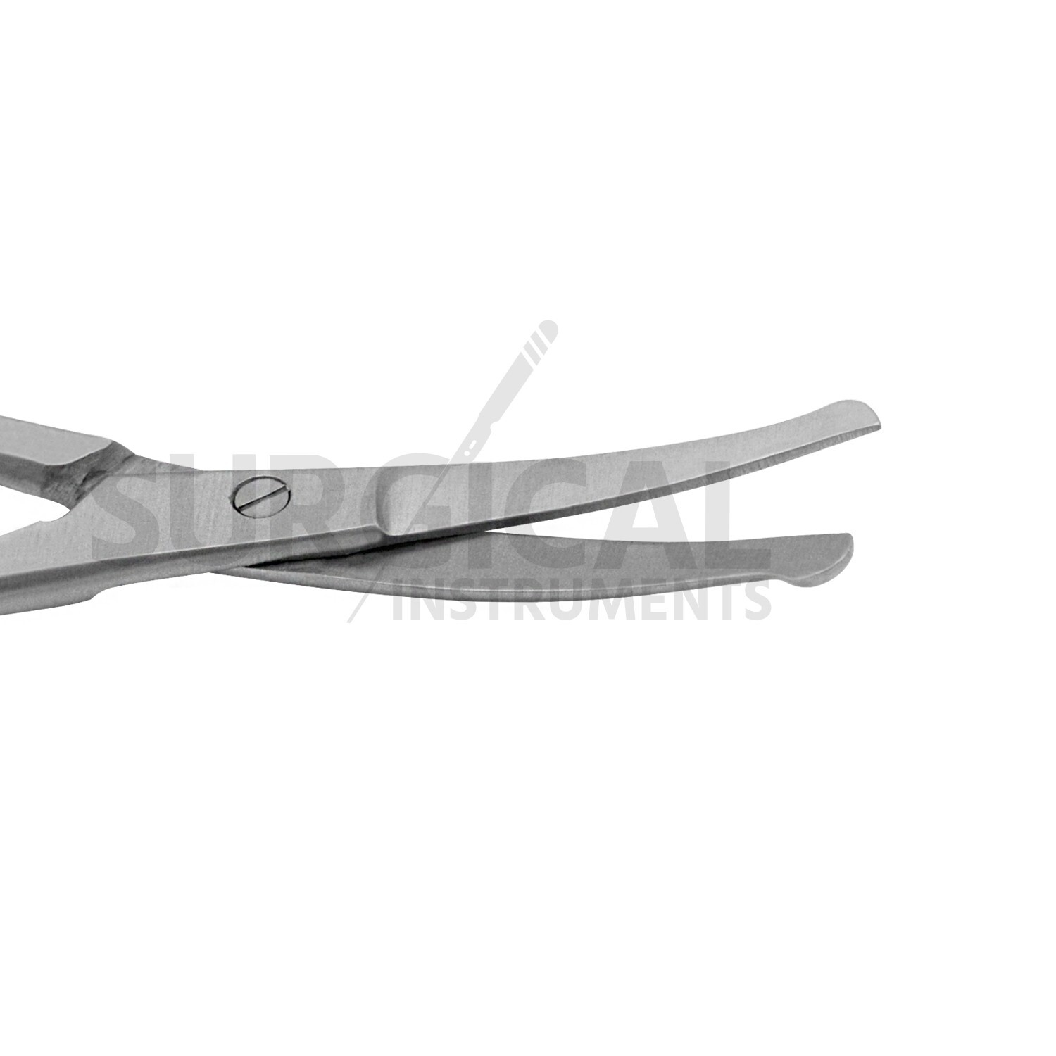 Dog Grooming Scissors 3.5" Curved W/Safety Tips for Eye Ear Nose German Grade