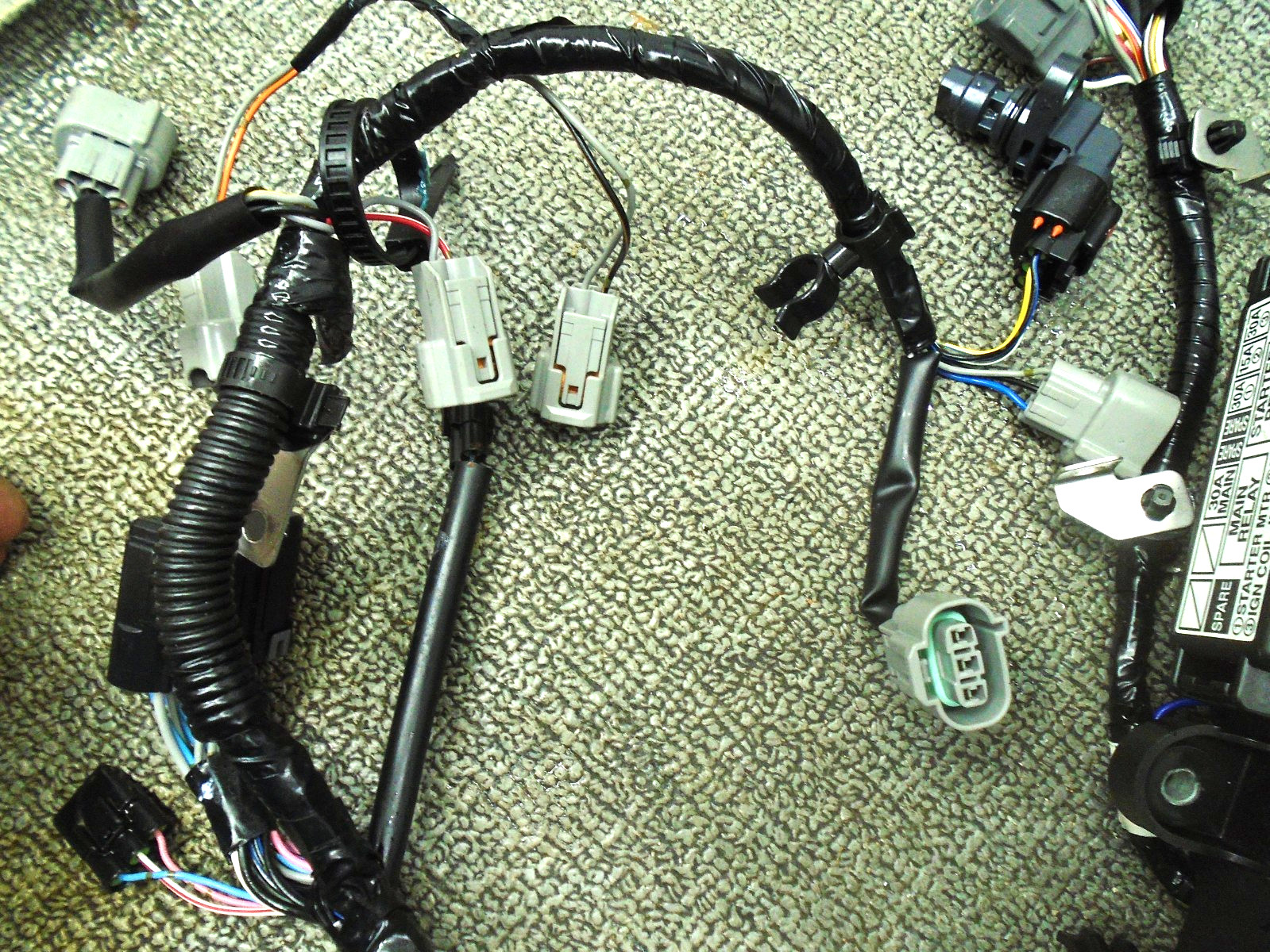 ENGINE WIRING HARNESS ASSY 36610-88LE2 36610-88LH0 SUZUKI OUTBOARD 2017 50 60 Hp