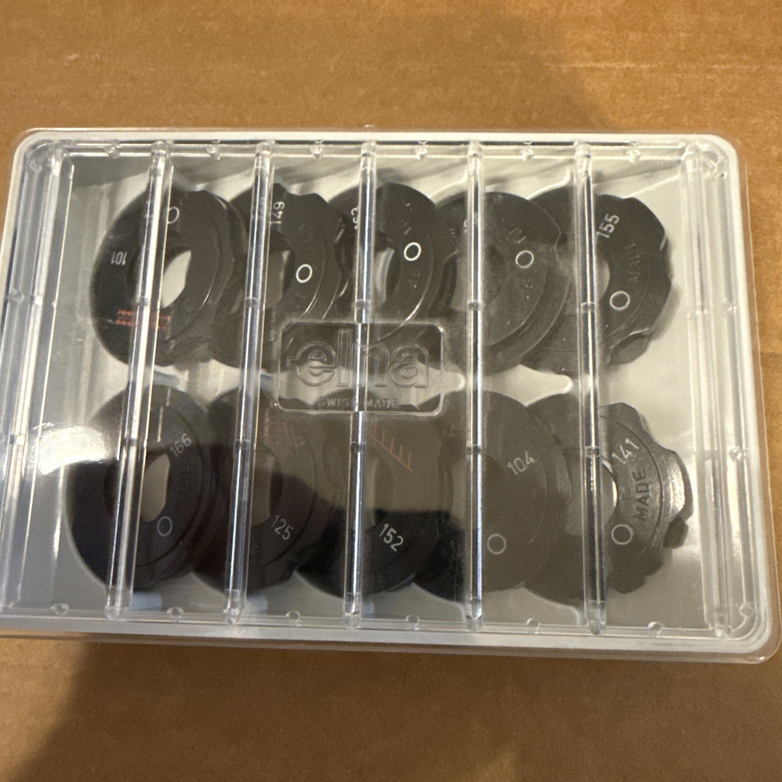 10 Vintage Elna SUPERMATIC Swiss Made Sewing Stitch Pattern  Disc Cams