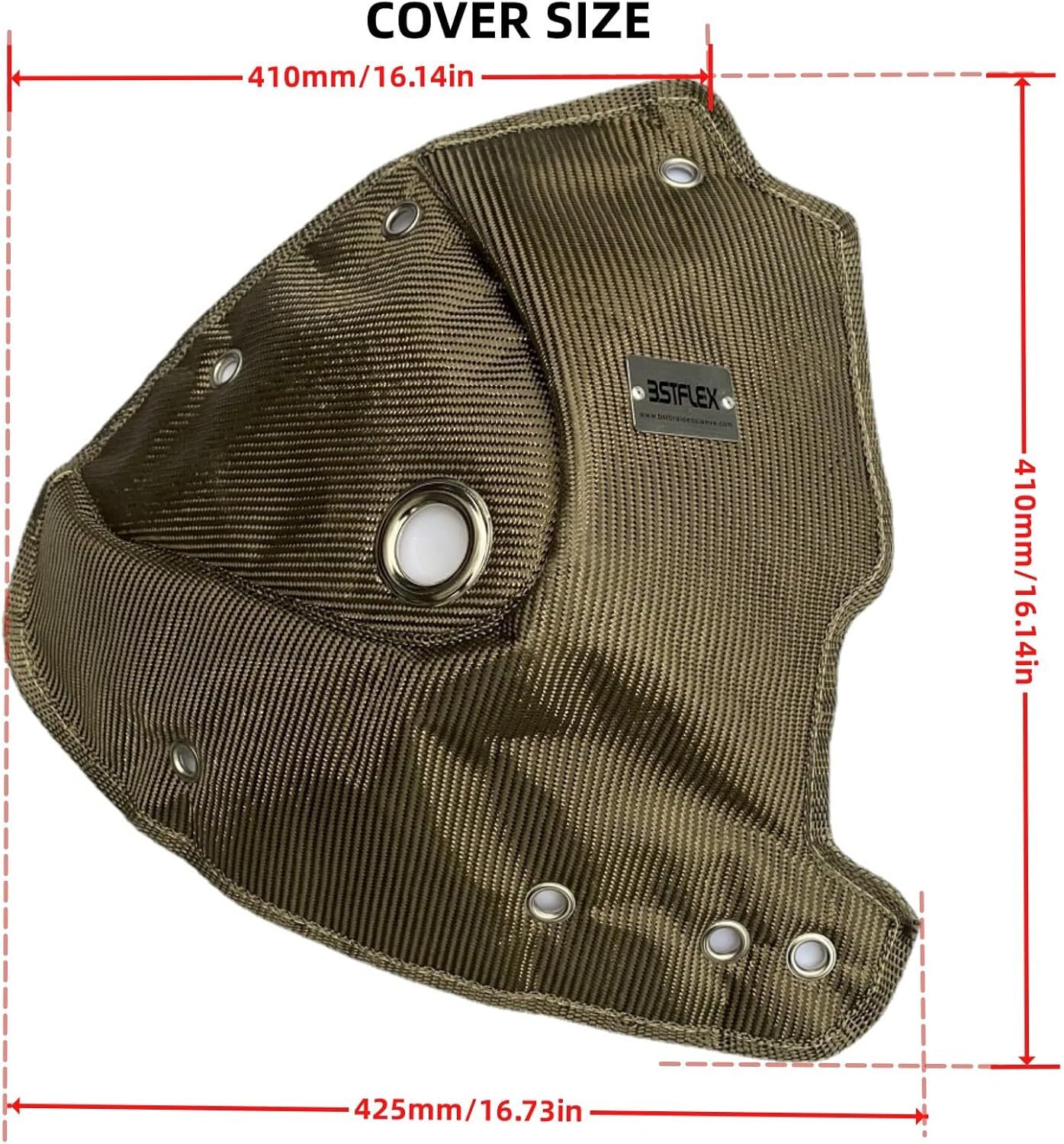 BSTFLEX Titanium Turbo Blanket for MINI Cooper S R55 R56 R57 R58 R59 R60 R61