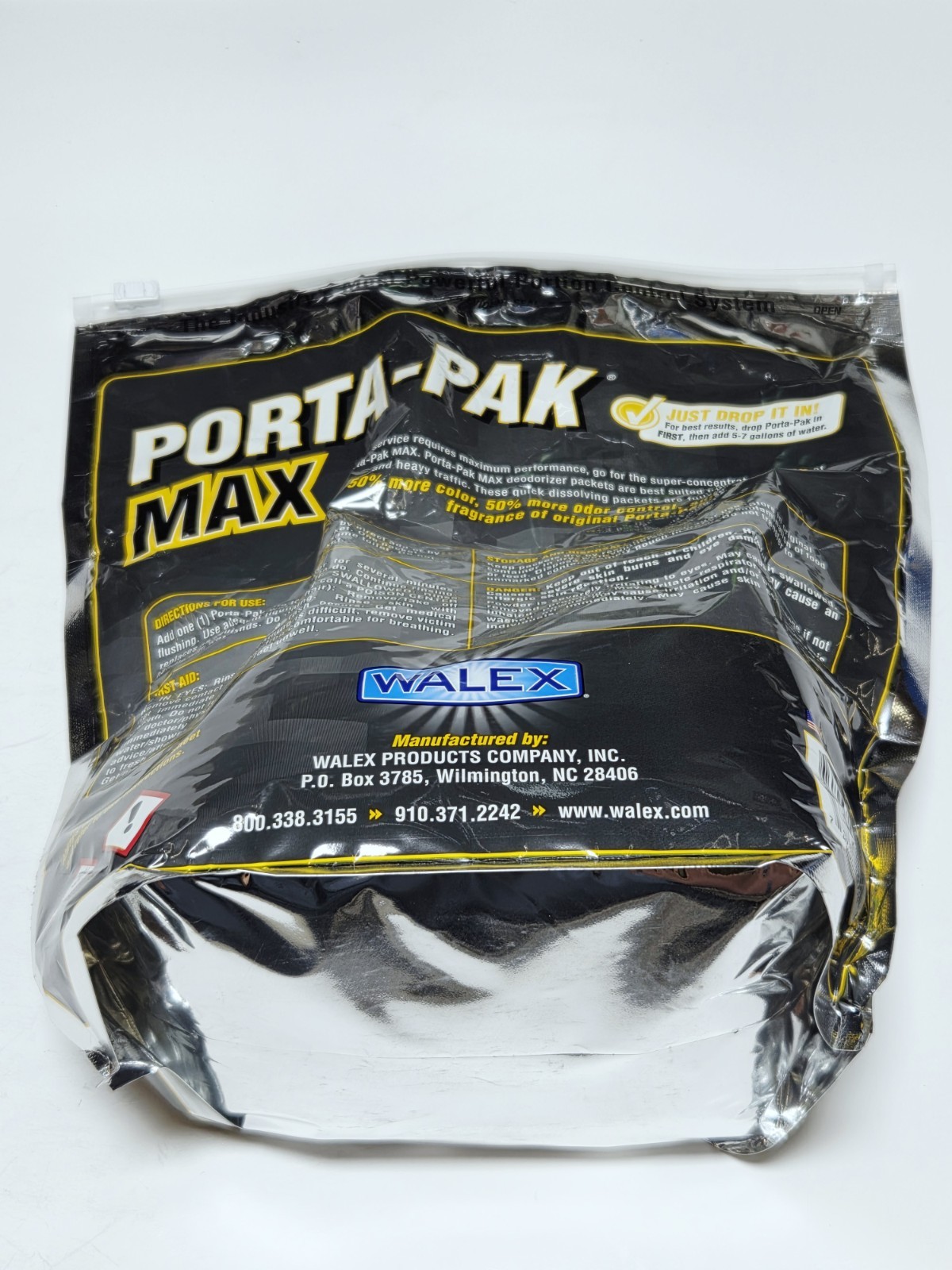 Walex Porta-Pak Max Tank Deodorizer 50pk