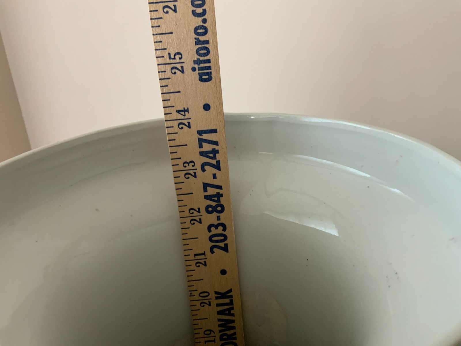 Large 24" Vintage Chinese Polychrome floor vase scenes flowers people