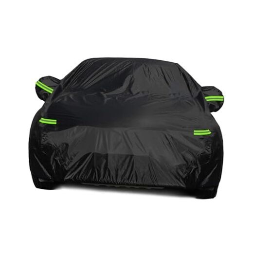 Sedan Car Cover, Car Cover Waterproof All Weather Fit for Sedan 178-185 inch