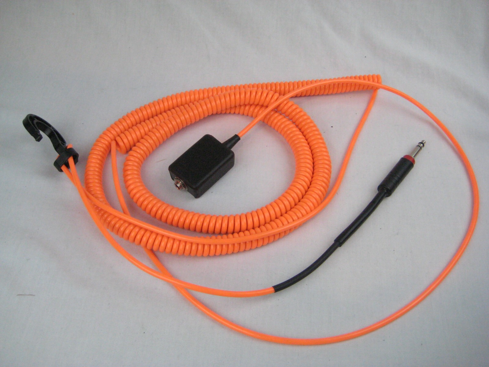 26' Day Glow Orange Extension Cord Assembly with hook GSE, Same as David Clark