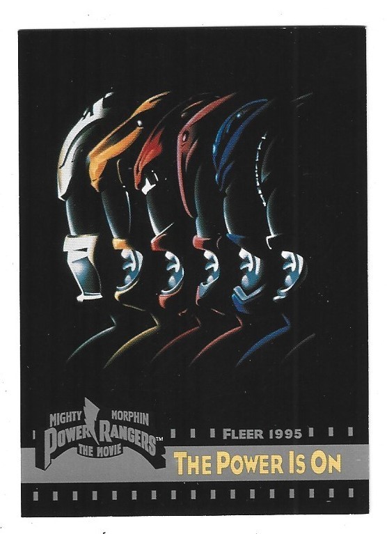 1995 Fleer Mighty Morphin Power Rangers The Movie Singles Pick From List NRMT