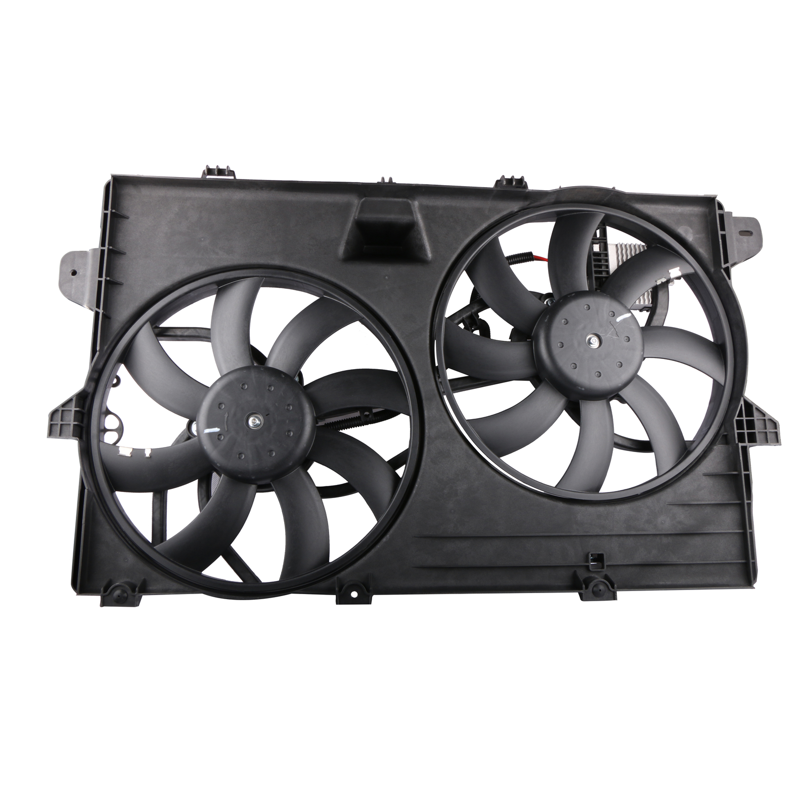 Dual Radiator Cooling Fan Assembly For 2007-2015 Ford Edge Lincoln MKX