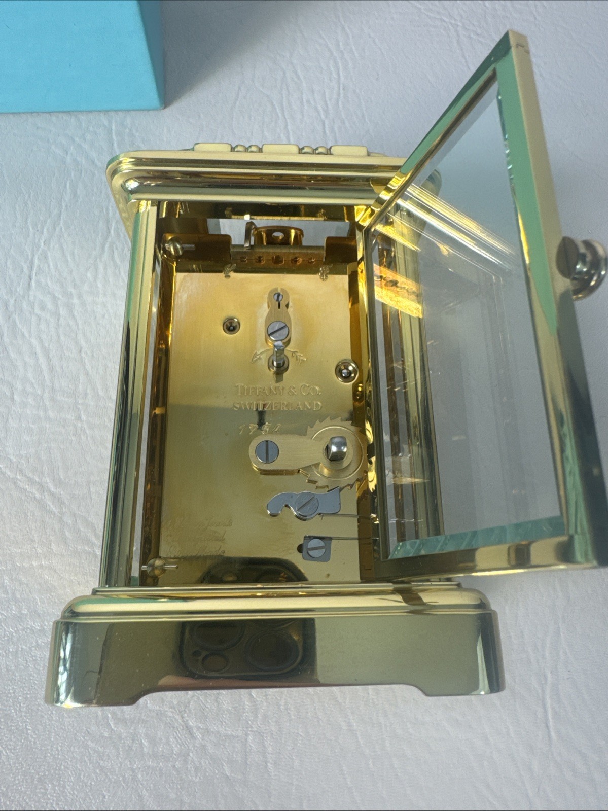 Tiffany & Co. Fine Carriage Clocks Matthew Noeman Switzerland #1754 CC