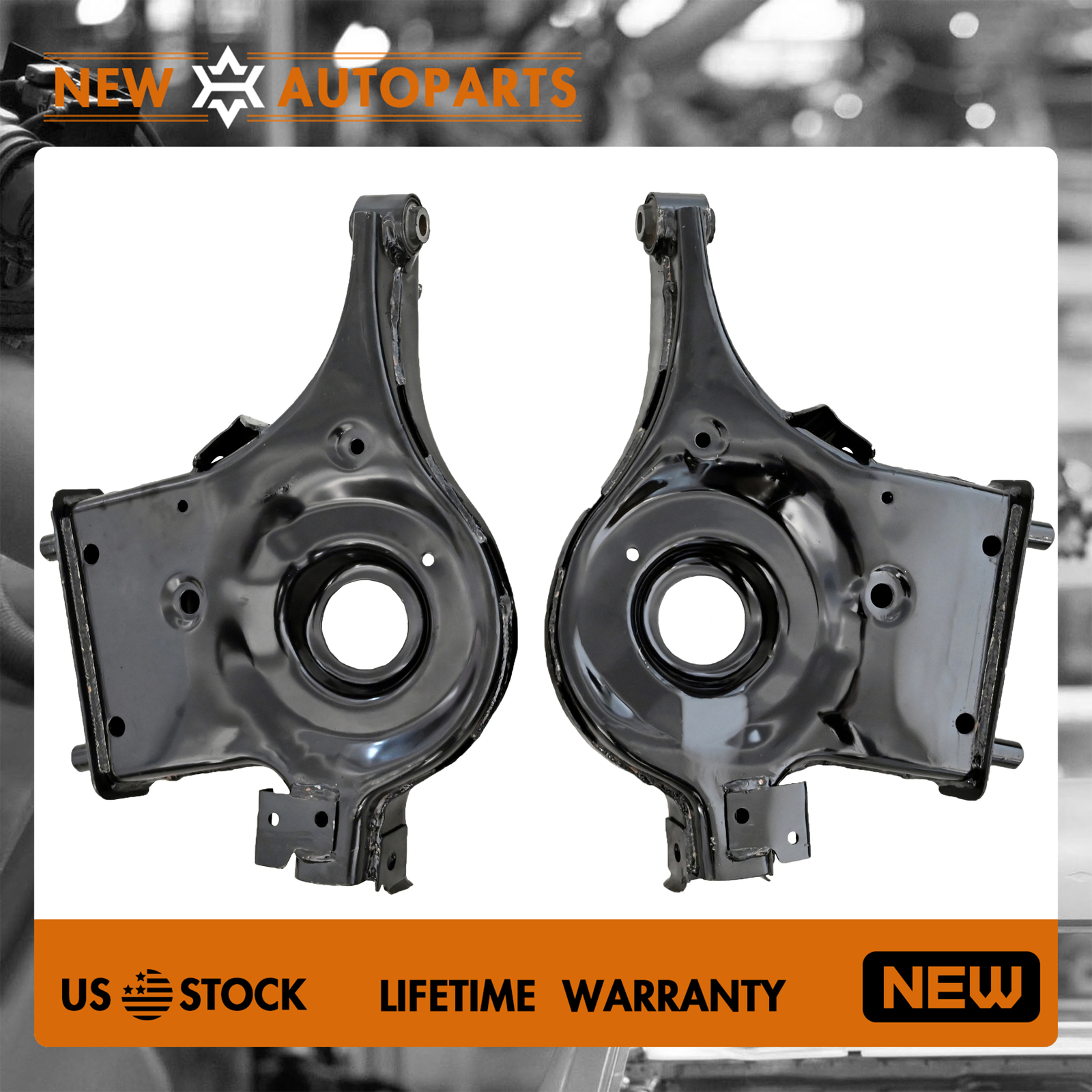 2x Rear Lower Control Arms LH & RH For 2013-2021 Nissan Altima Maxima 2.5L 3.5L