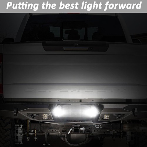 LED License Plate Lamp For 1999-2013 Chevrolet Silverado 1500/2500/3500HD Chrome