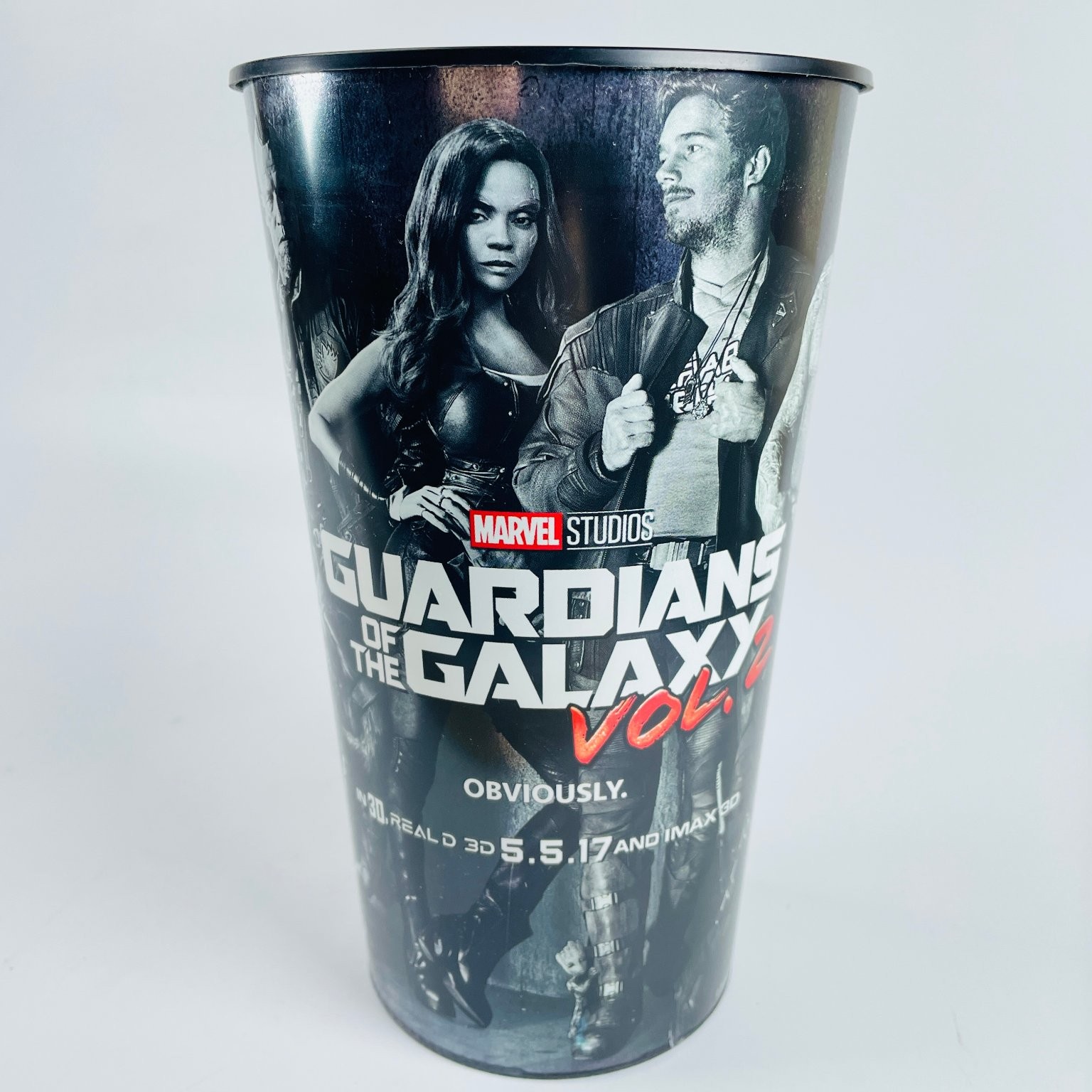 Guardians of the Galaxy Vol 2 Movie Cup 48oz Coca-Cola Zero Star-Lord Promo 2017