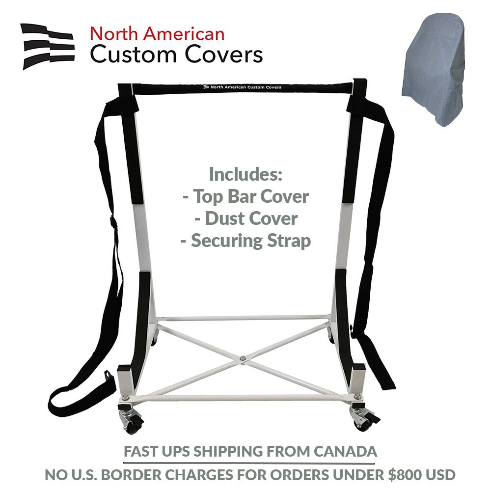 Hardtop Cart Stand Rack Carrier Trolley & Hard Top Dust Cover (Various Options)
