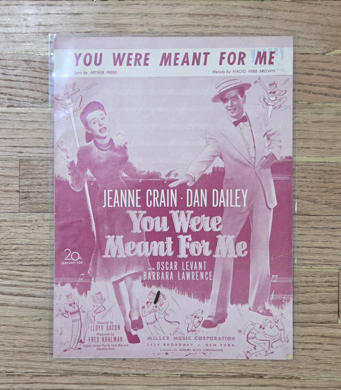 (8) Vintage Music Sheets Lot