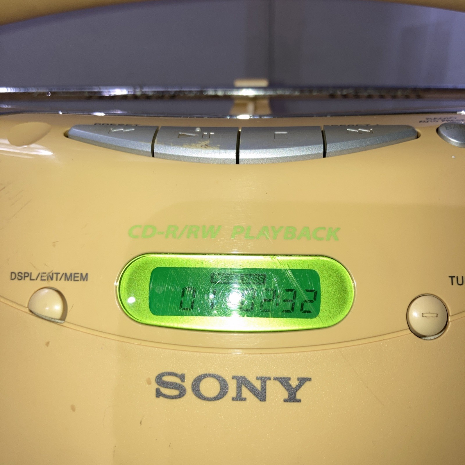 Sony ZS-YN7 Boombox CD/R-RW/AM FM/MP3 MegaBass Tested working Some Blemishes