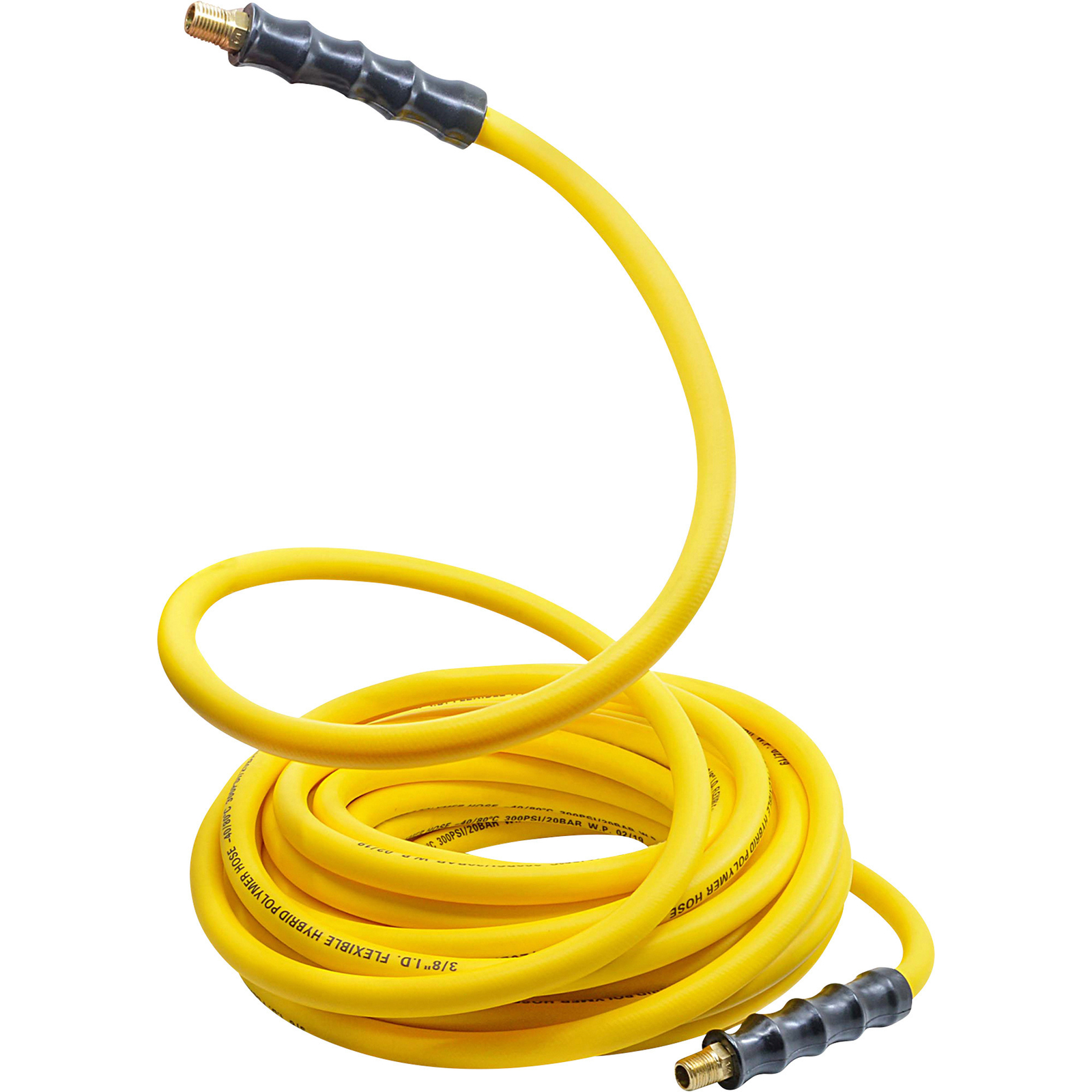 Ironton Hybrid Air Hose, 3/8in. x 50ft., 300 PSI