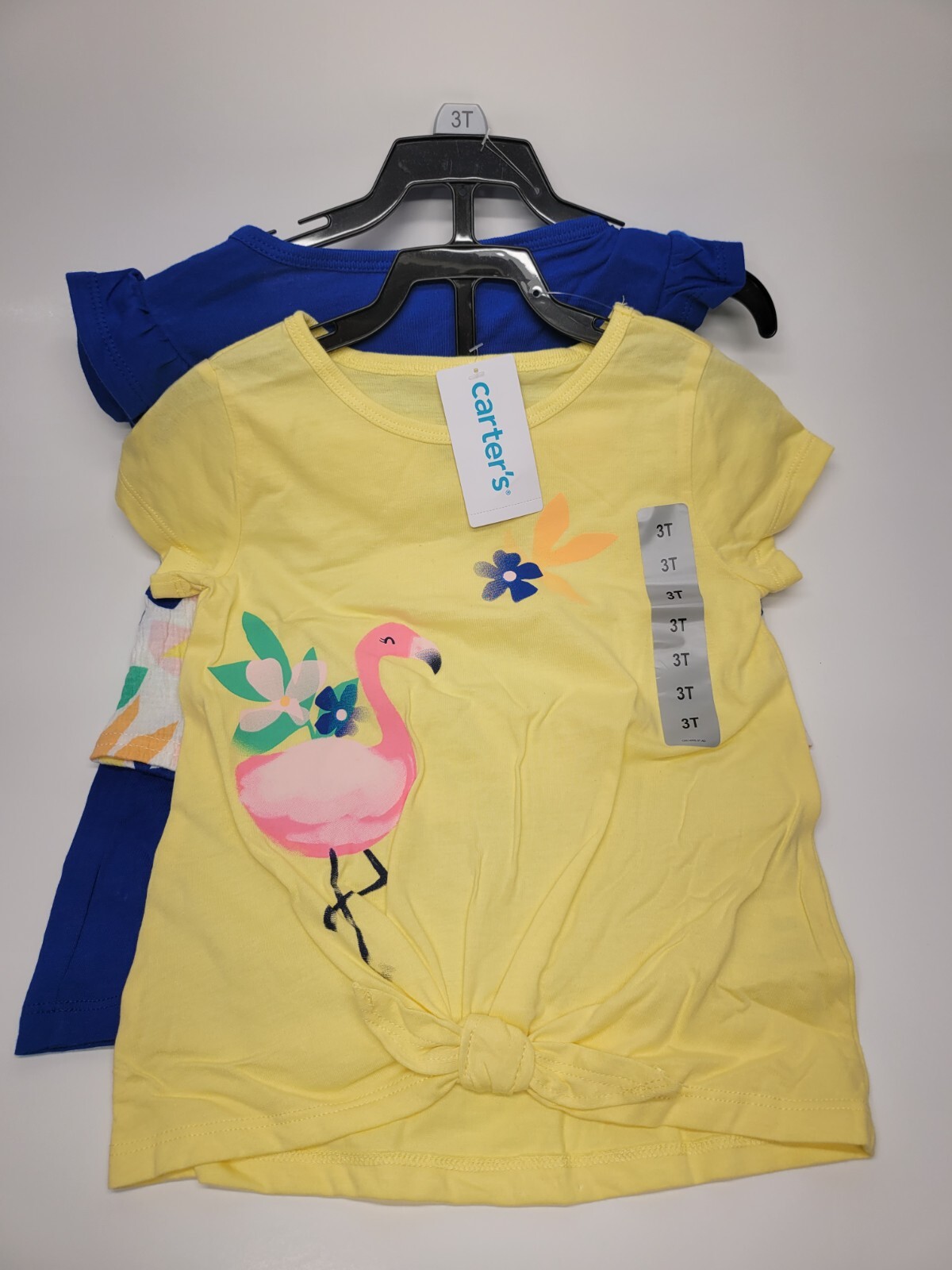 Carter's Girls Toddler 3-Piece Playwear Set Flamingo Flowers