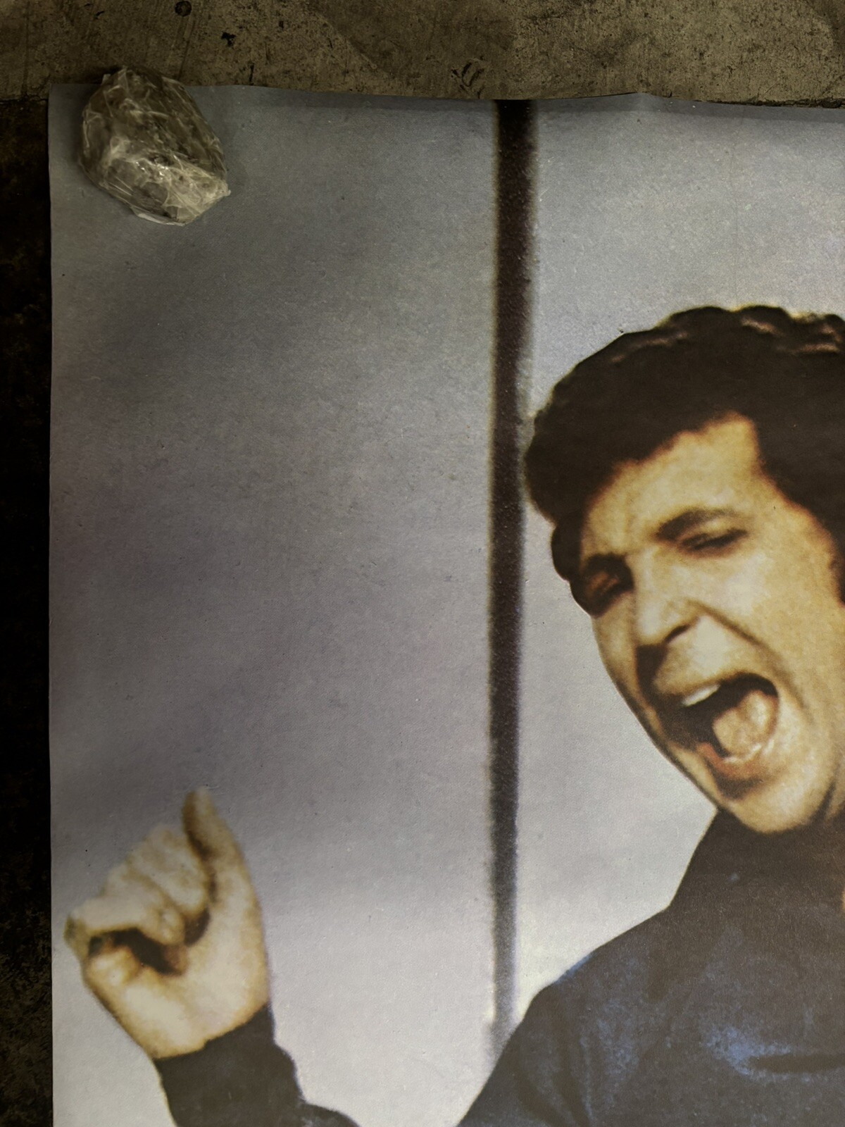 Tom Jones 1971 large door vintage poster singer C2583