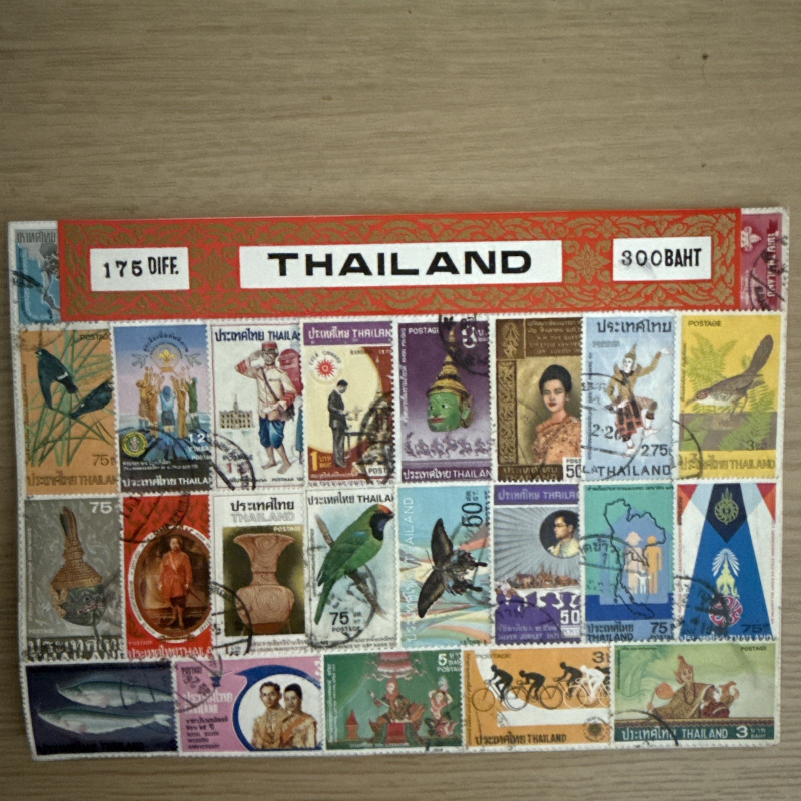 Vintage Stamps Thailand/Bangkok Posted 1970s