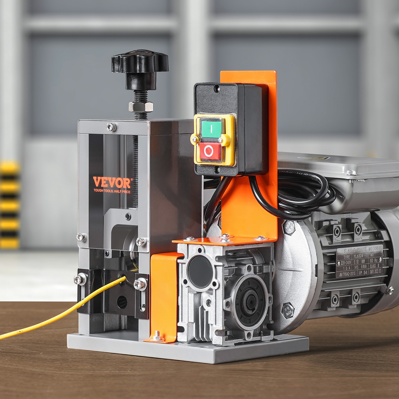 VEVOR Electric Wire Stripping Machine Copper Cable Stripper 0.06''-1.18'' Visual