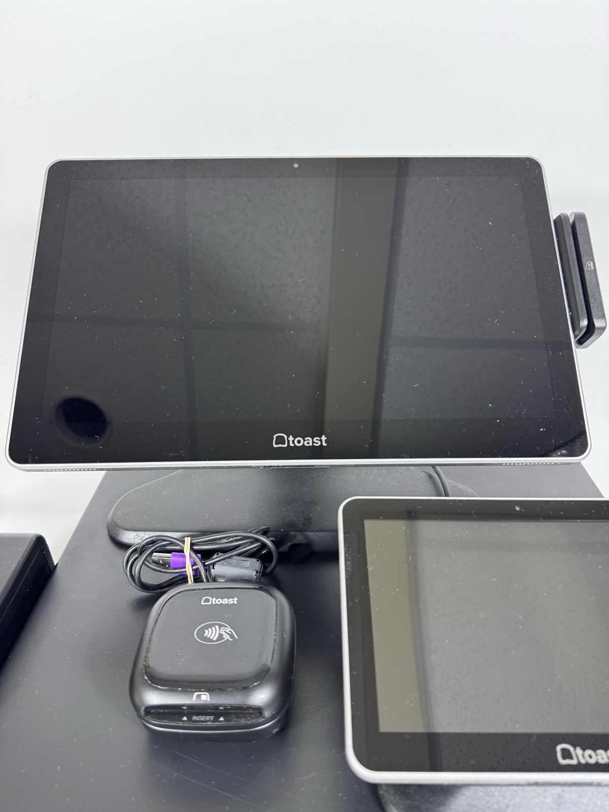 Complete Toast System - Toast Flex POS Screen + Customer Screen, Printer And Tap