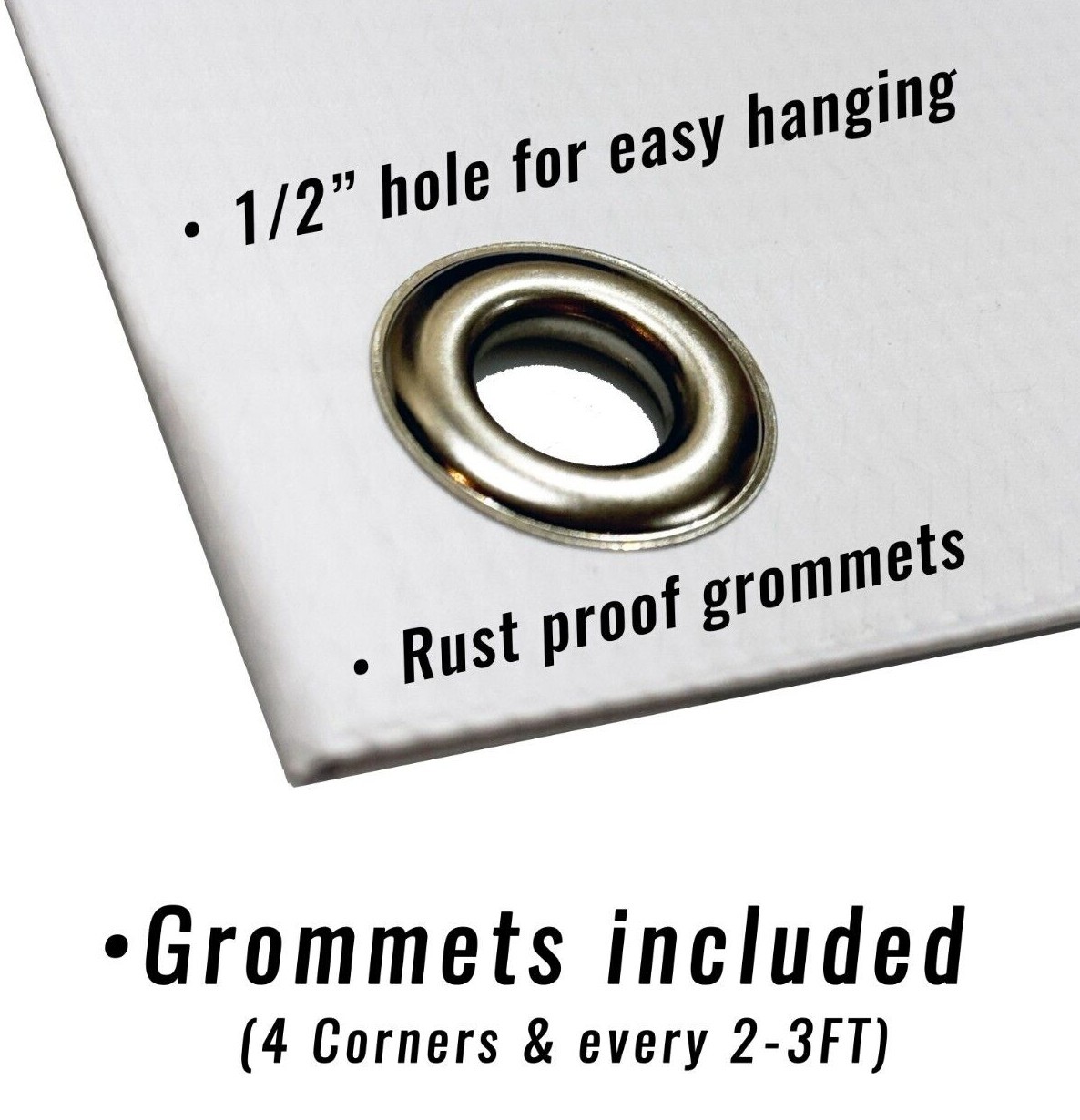 Custom Banner Sign - Quality Digital Print - Fast Shipping USA