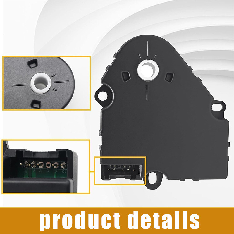 2PCS HVAC Heater Air Blend Door Actuator for Chevy Silverado GMC Sierra 604-106