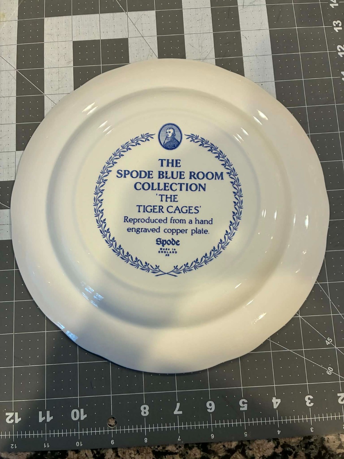 Spode Blue Room Georgian Collection Plates Made in England Mint