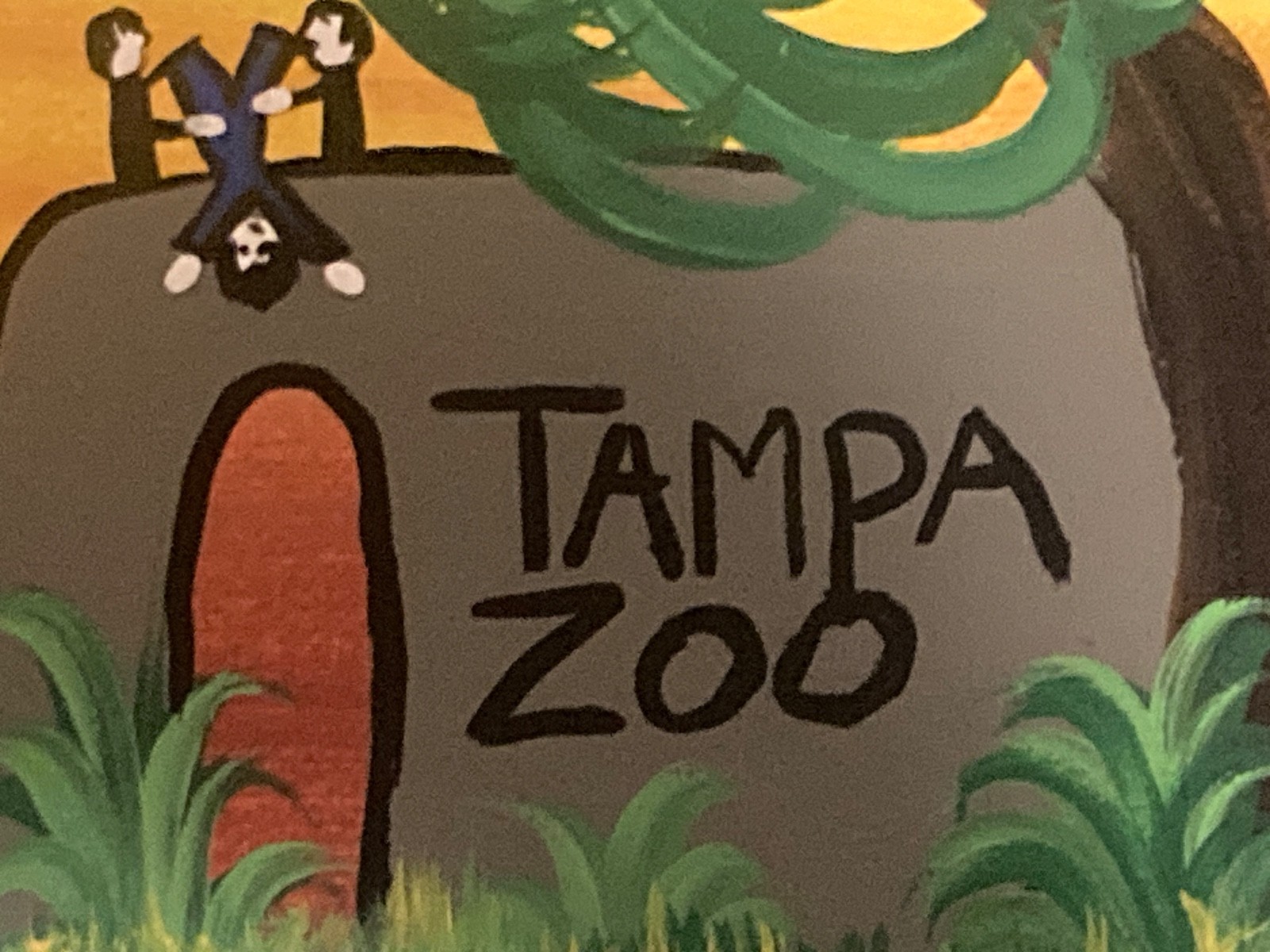 henry hill goodfellas Signed Original Goodfellas Painting TANPA ZOO COA ON BACK