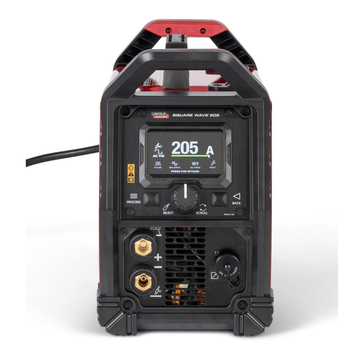 Lincoln Square Wave 205 AC/DC TIG/Stick Welder (K5613-1)