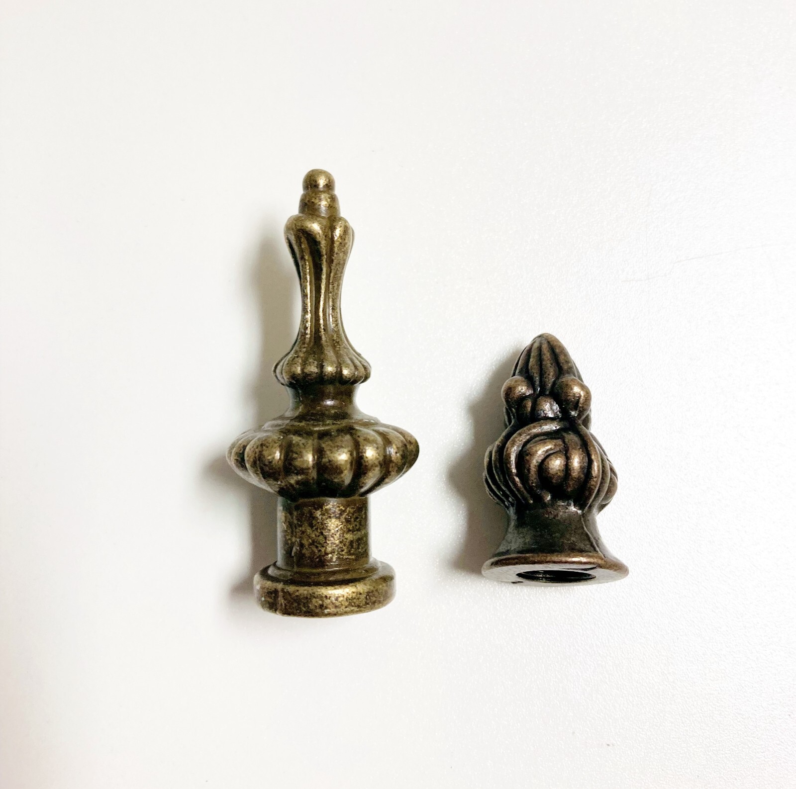 Tiffany Lamp Base-TRADITIONAL Antique Style-Base Only, 1-Light Pull Chain-Bz-16"