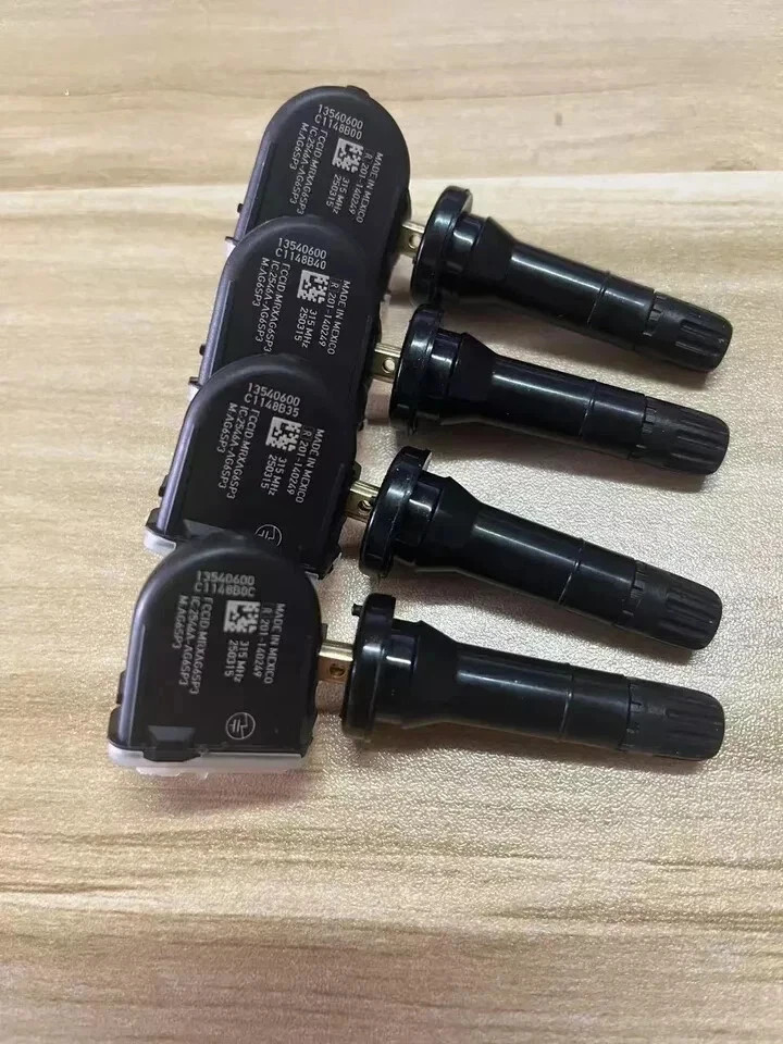4PCS OEM 13540600 Genuine TPMS Tire Pressure Sensor For Buick Cadillac Chevrolet