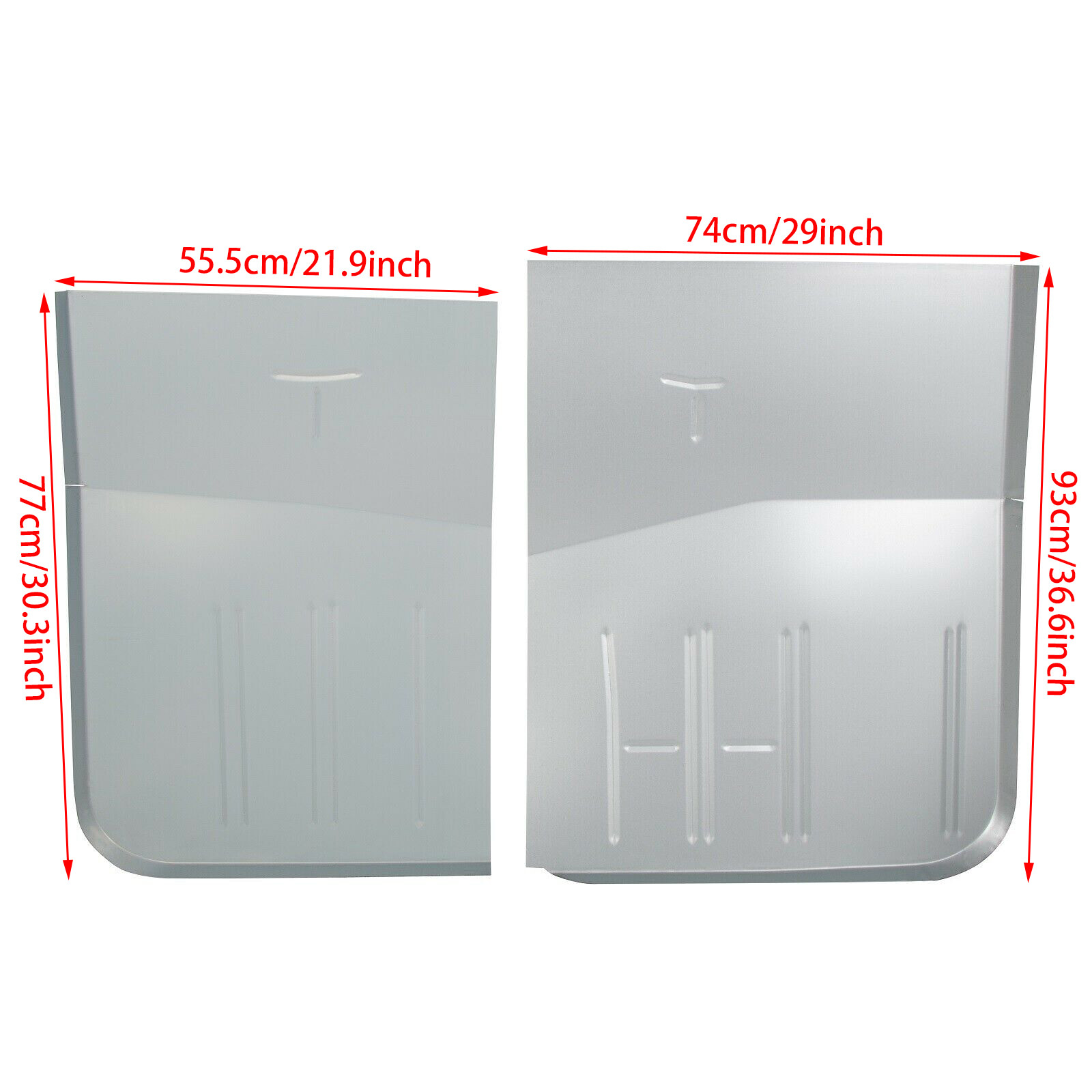 For 1967-1979 FORD F100 F150 F250 F350 & BRONCO FRONT FLOOR PAN PAIR