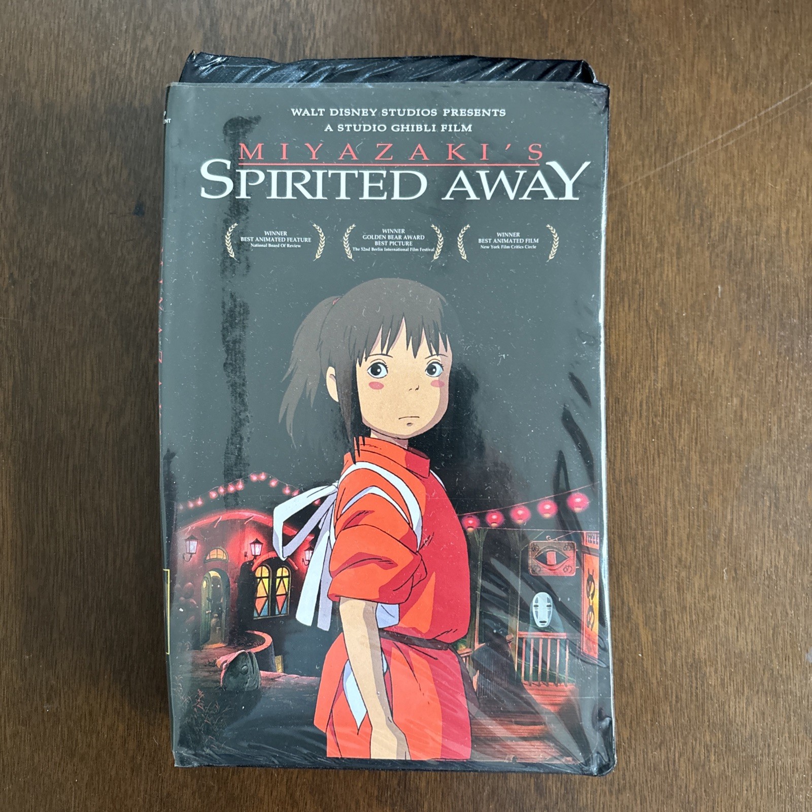 Spirited Away (VHS, 2001) Clamshell Case Rare HTF Tested                     J