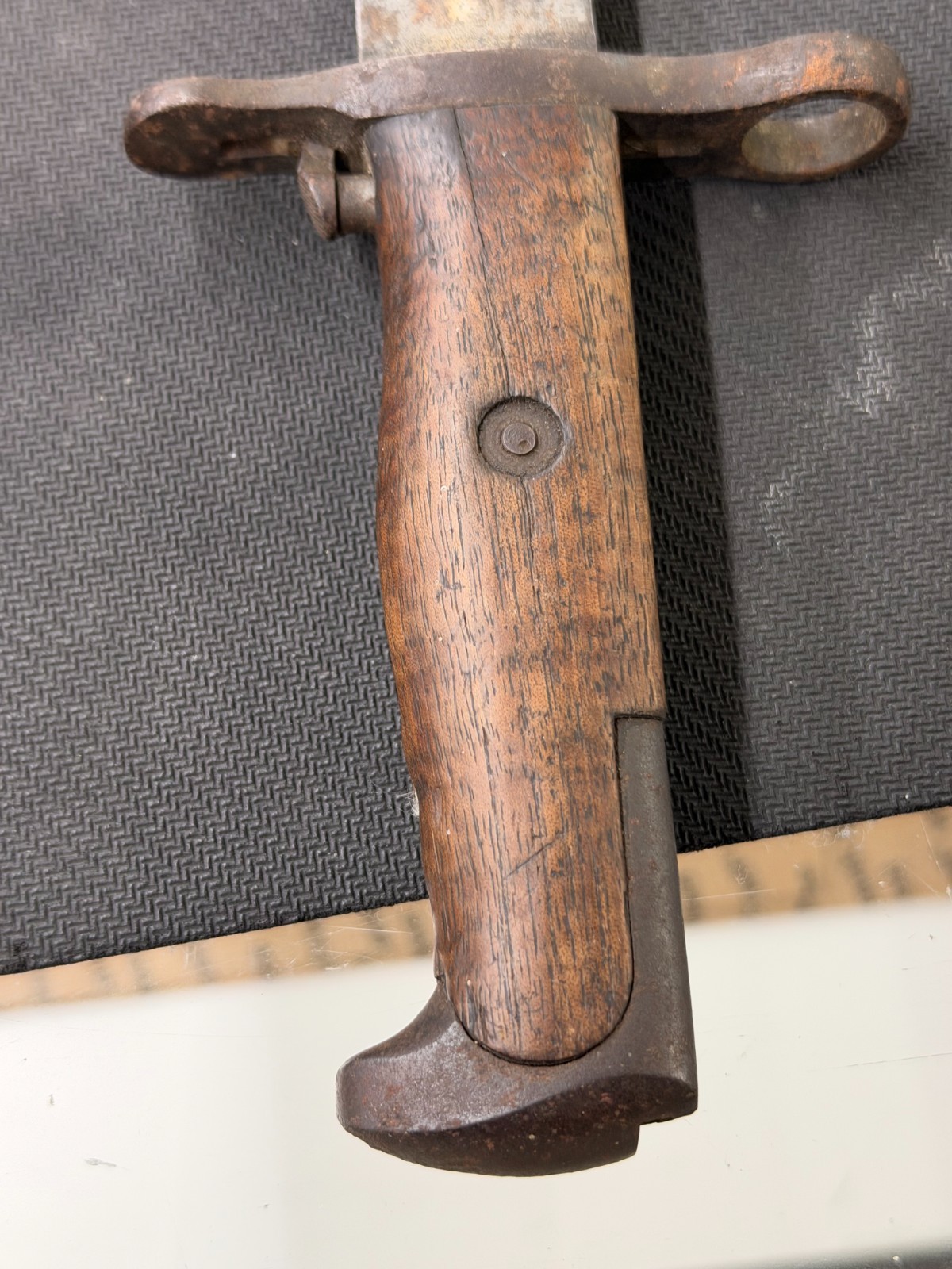 Vintage U.S. Bayonet – S.A. Springfield Armory 1917 – Collectible- Wood Handle