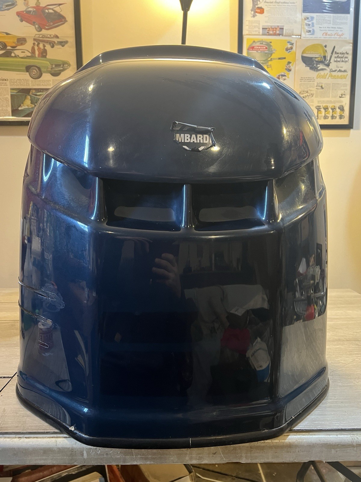 2004-2005 BRP Evinrude outboard 200-250 hp engine cover top cowl 0285625