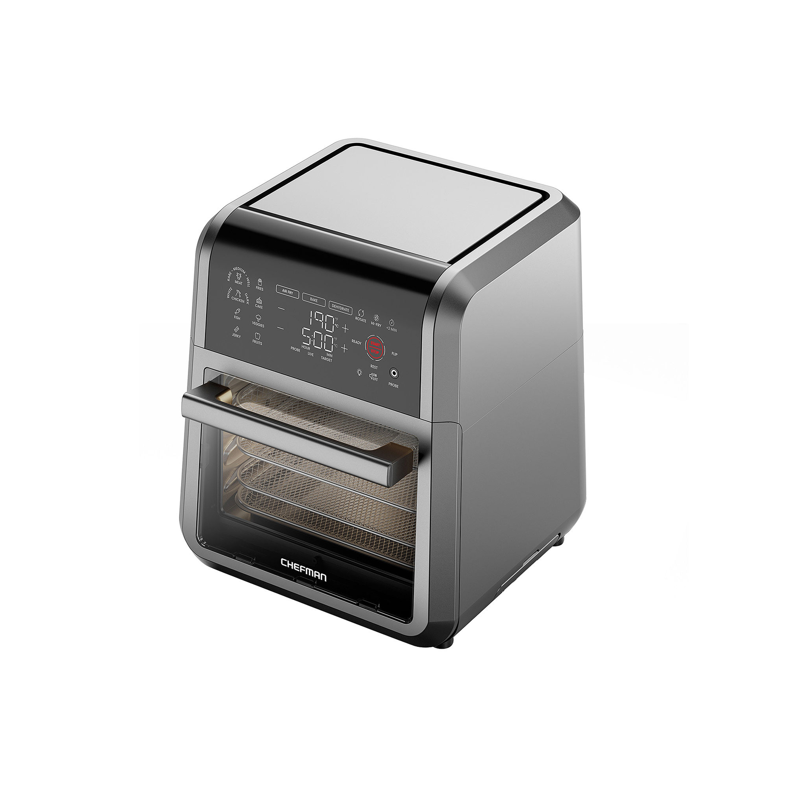 Chefman Air Fryer RJ38-RDO-PV12 - BLACK ONE SIZE