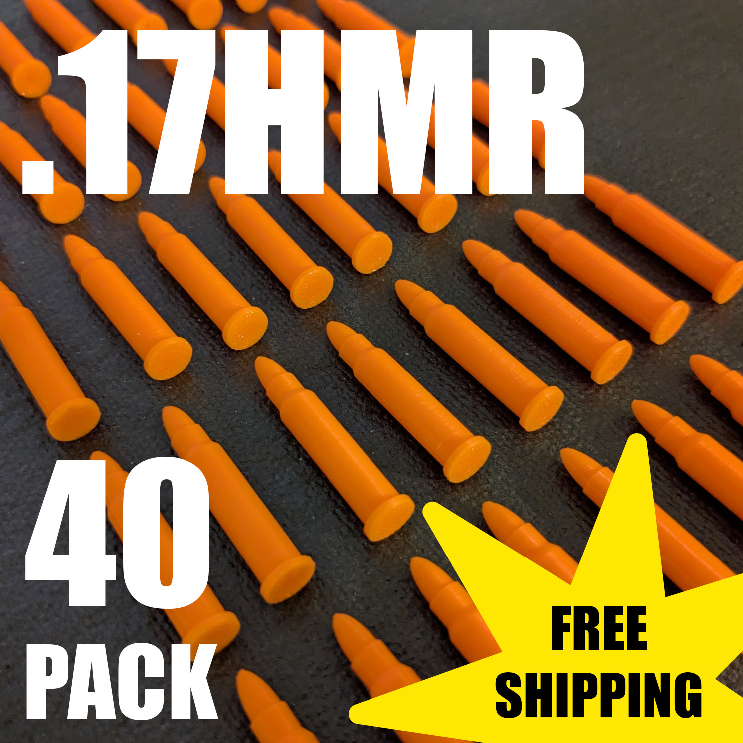 17HMR 17 HMR Snap Caps (40pack) - Dry Fire Safety Training Rimfire Rounds *USA