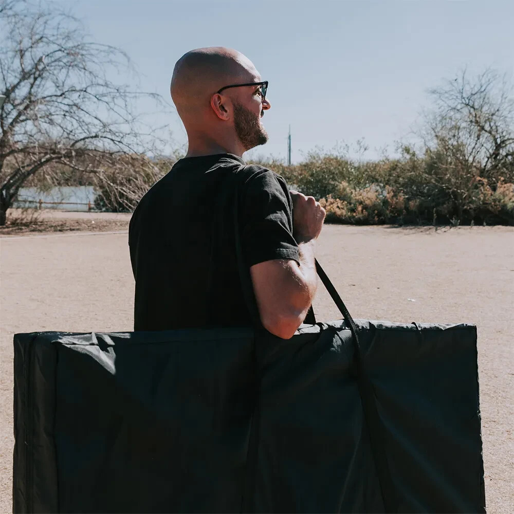 Premium Cornhole Carrying Case Weatherproof Bag 48.5' x 24.5' x 9"