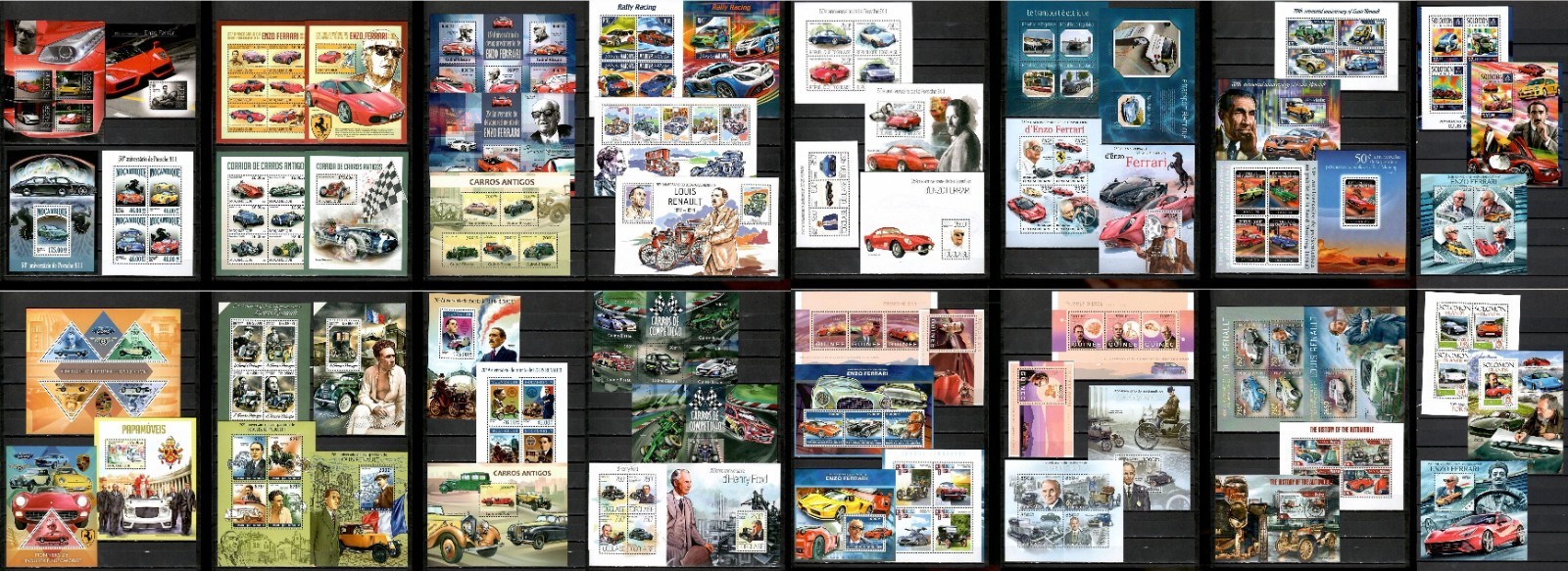 CARS / AUTOMOBILES [Pt.2]  Collection 60 s/s Michel CV 707.50€ MNH #CNA424