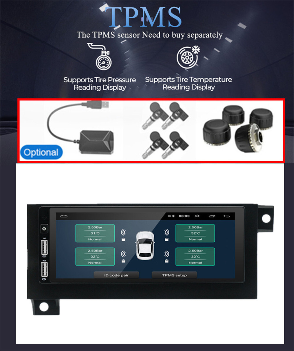 Car Radio Stereo GPS WIFI BT FM Head Unit Fit For 1993-1998 Jeep Grand Cherokee