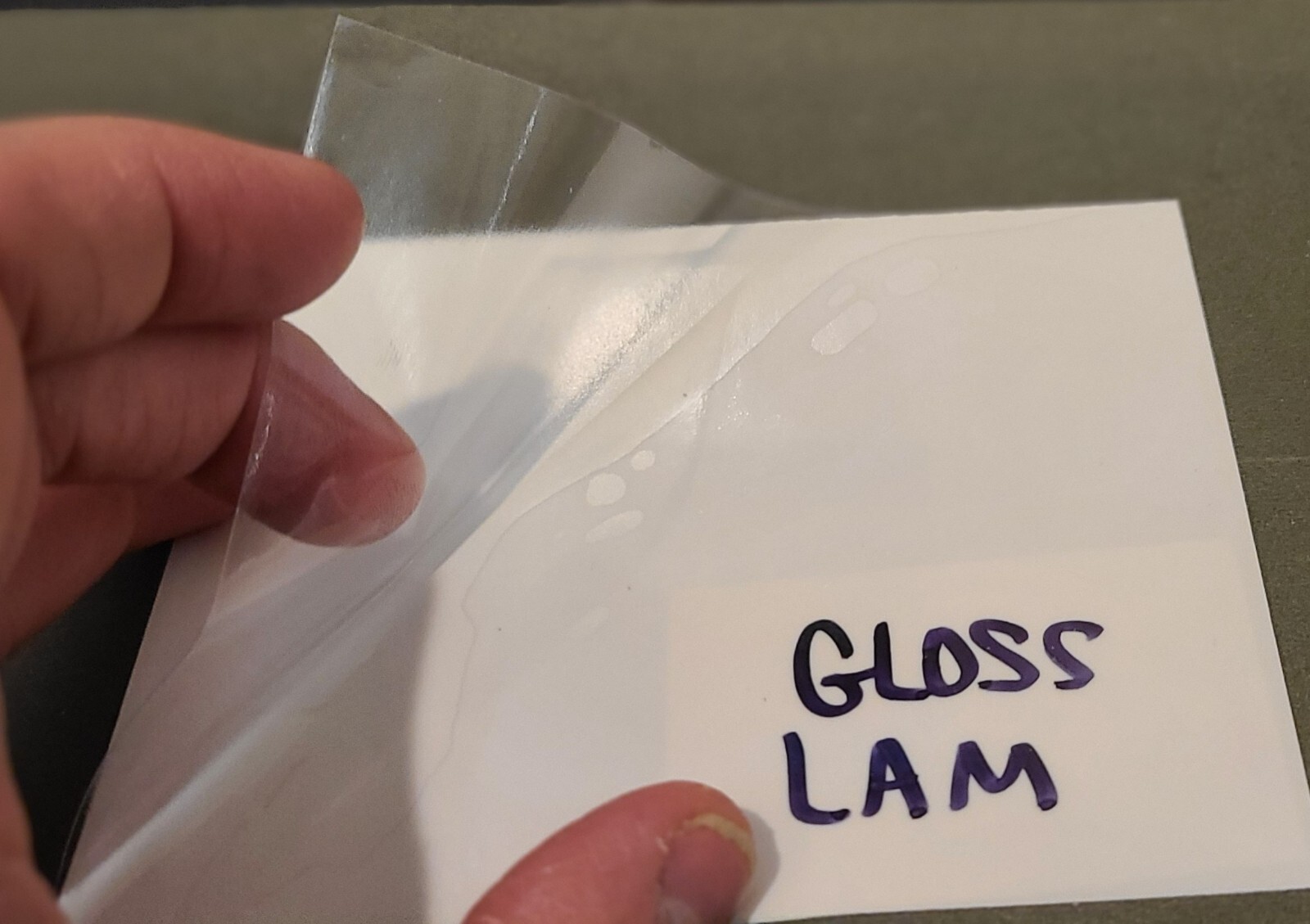 3.0 mil Gloss Clear Vinyl Cold Pressure-Sensitive Laminate Self-Adhesive UV 4-YR