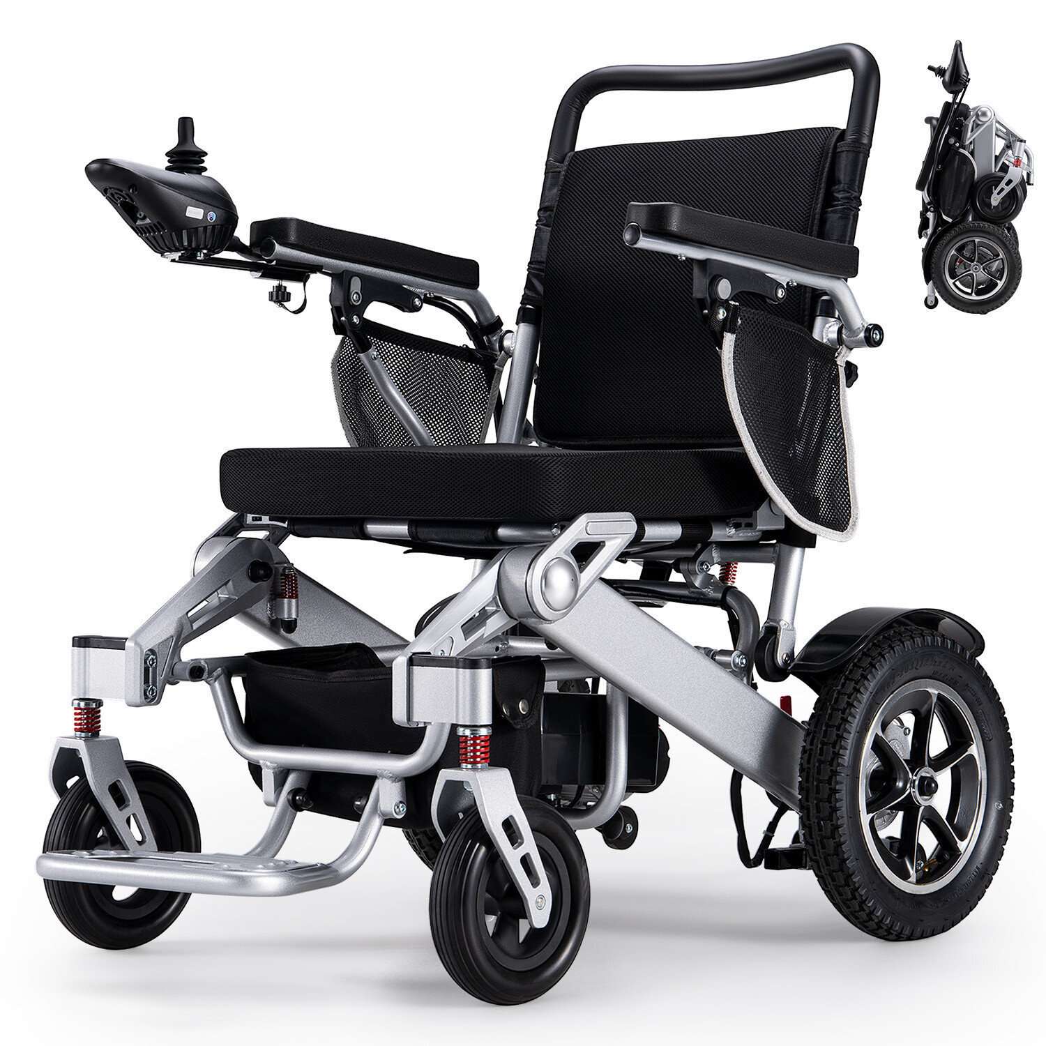 Used Intelligent Foldable Electric Wheelchair All Terrain Mobility Scooter