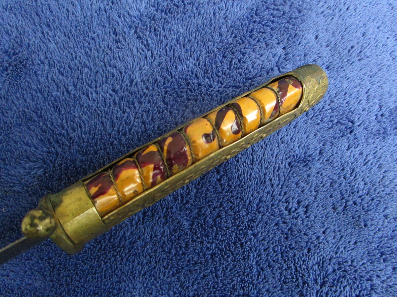 RARE ORIGINAL WW2 CHINESE NATIONALIST CHAI KAN SHEK DAGGER AND SCABBARD