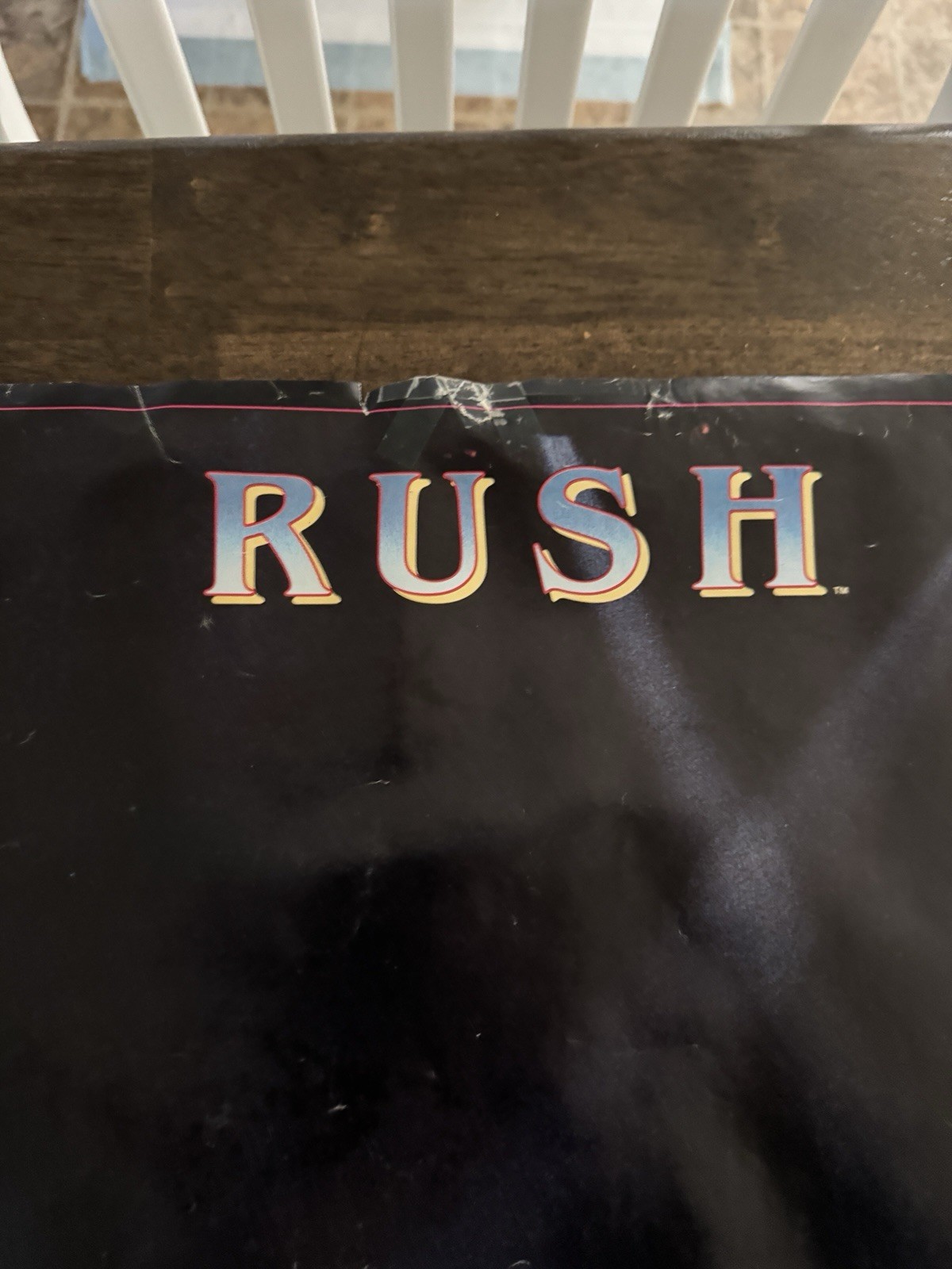 RUSH collage 1982 Canadian Rock Poster Vintage 22”x34”