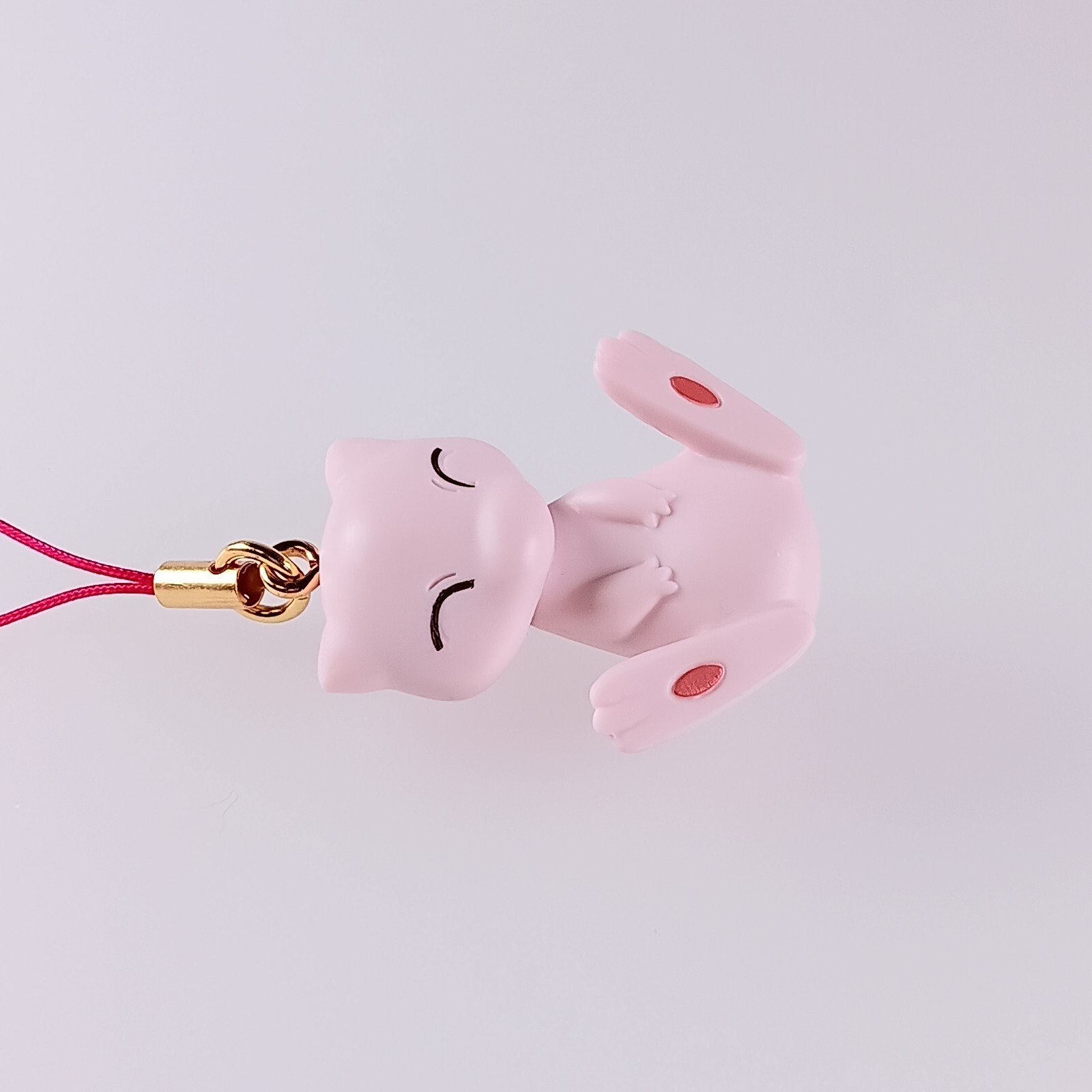 Mew Pokemon Petanco Flat Mascot Strap Nintendo From Japan