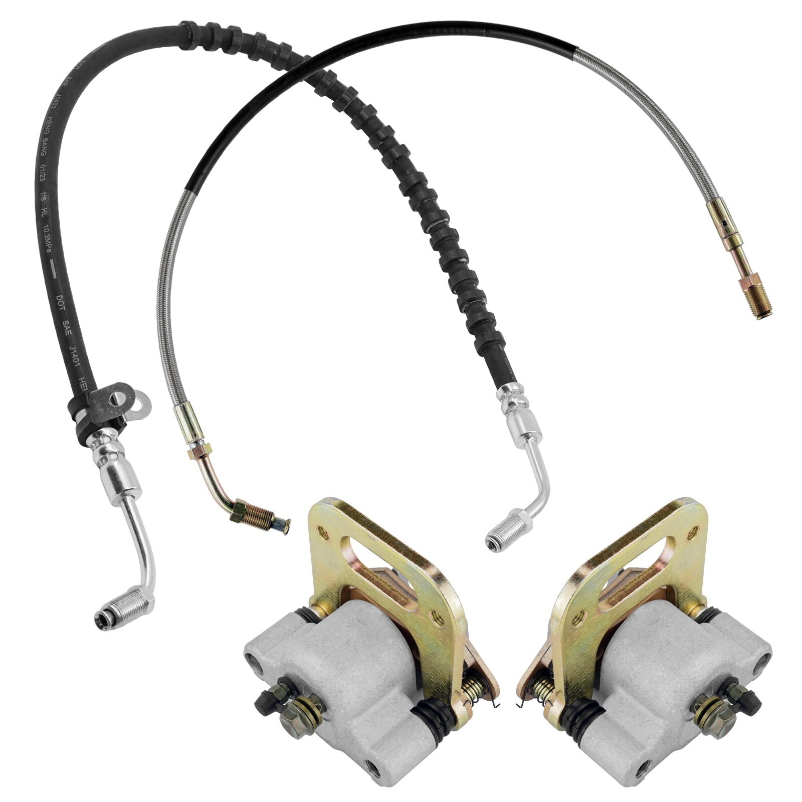 Brake Caliper w/ Pad & Line for Polaris Sportsman 500 1995-2001 Front Right Left