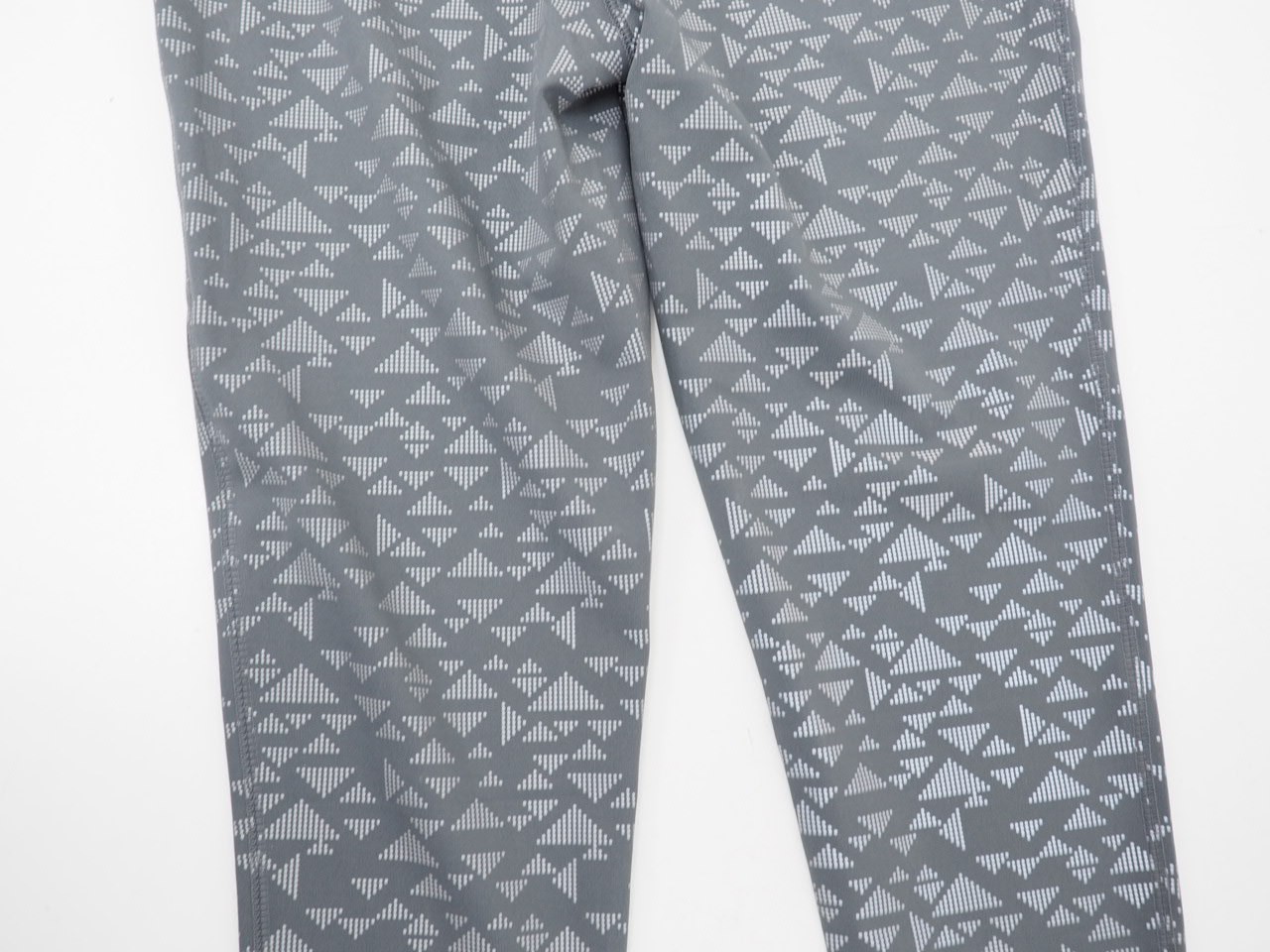 New! GOFLUO Cityglow Reflective Active Tights / Leggings Size Med Gray High Vis