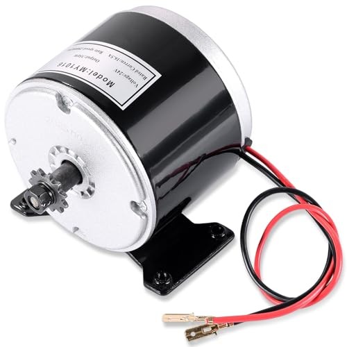24V 350W Brushed Permanent Magnet DC Motor & PMA Generator, 3000RPM Dual
