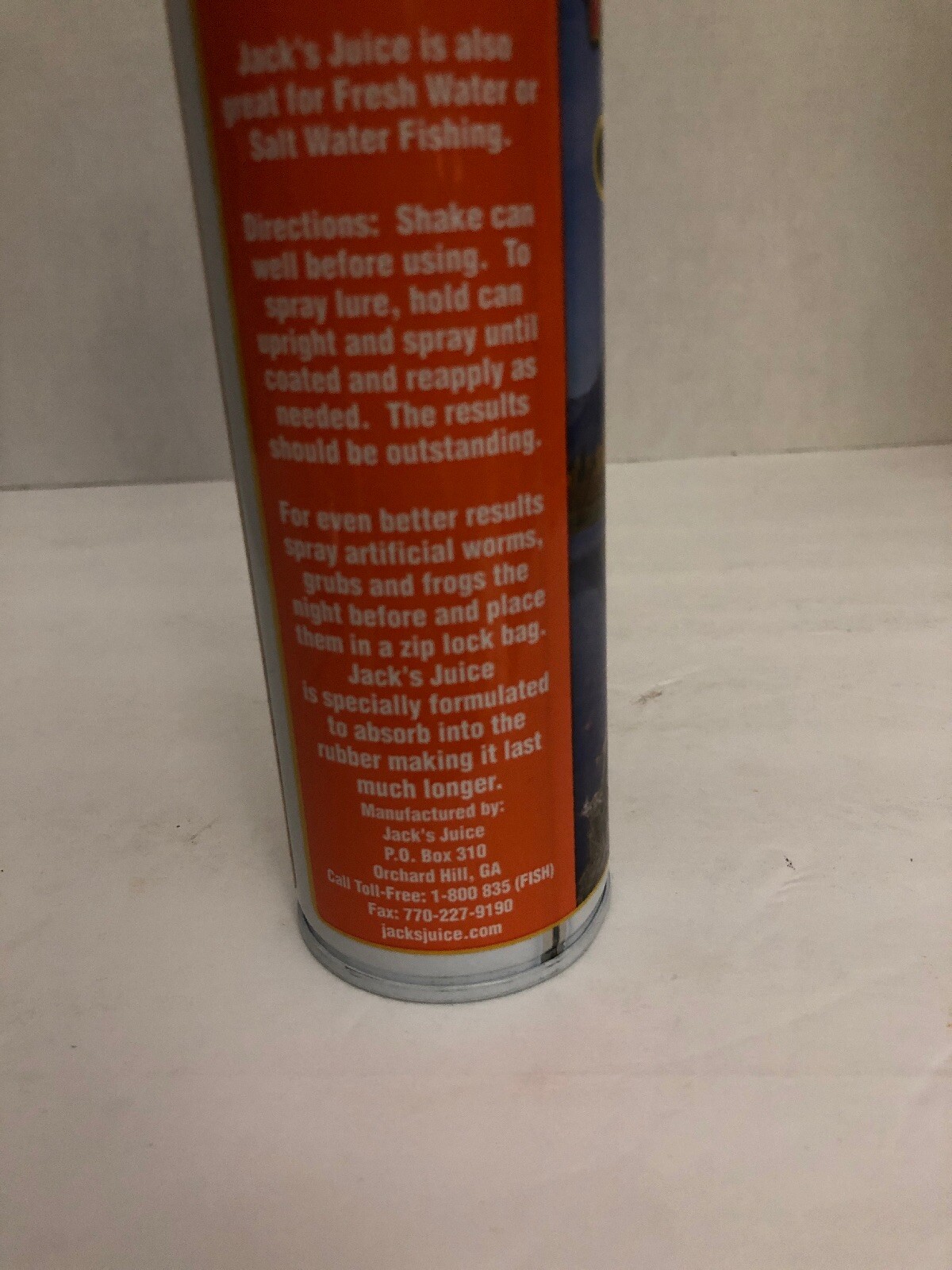 Jack’s Juice Spray 8oz Crawfish VERY RARE-Great For Artificial/Live-NEW-SHIP24HR