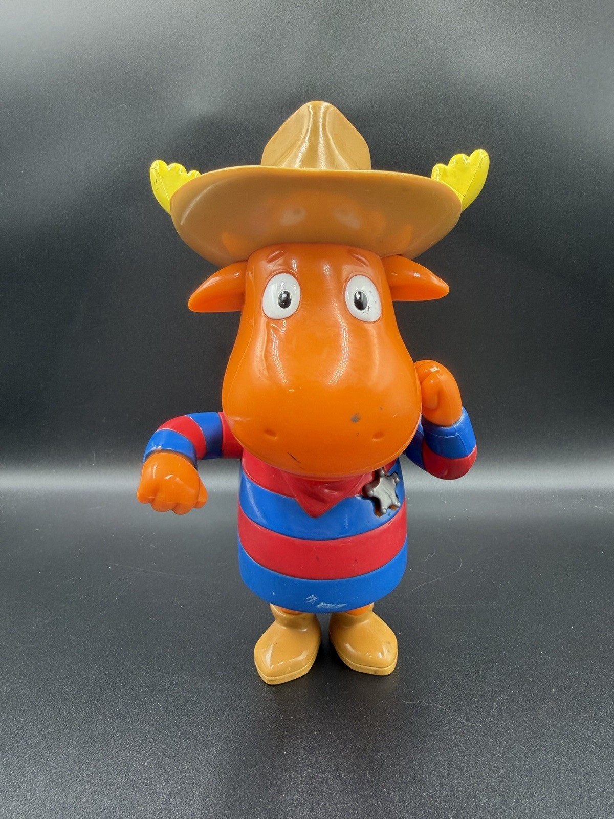 Vintage Backyardigans Tyrone Cowboy Talking & Singing Figure Mattel 2005 Y2K